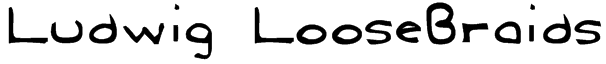 Ludwig LooseBraids Font