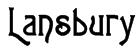 Lansbury Font