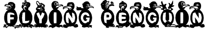 Flying Penguin Font
