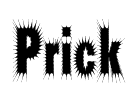 Prick Font