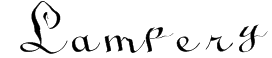 Lampery Font