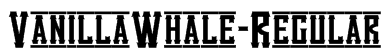 VanillaWhale-Regular Font