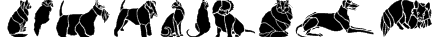Dogs and Cats Font
