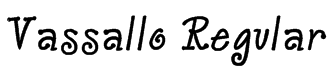Vassallo Regular Font