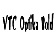 VTC Optika Bold Font