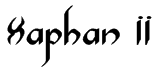 Xaphan II Font