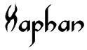 Xaphan Font