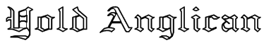 Yold Anglican Font