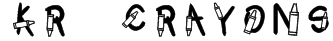 KR Crayons Font