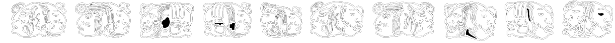 Sipirit of Montezuma Four Font