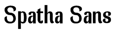 Spatha Sans Font