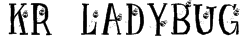 KR Ladybug Font