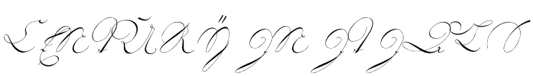 18th Century Initials Font