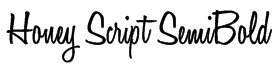 Honey Script SemiBold Font