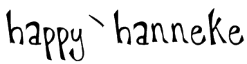 happy`hanneke Font