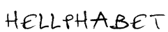 hellphabet Font