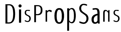 DisPropSans Font