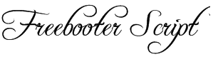 Freebooter Script Font