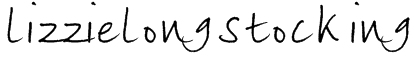 lizzielongstocking Font