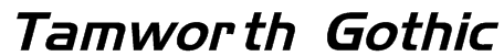 Tamworth Gothic Font