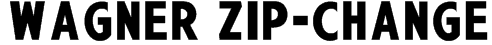 Wagner Zip-Change Font