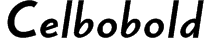 Celbobold Font