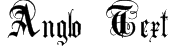 Anglo Text Font