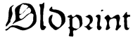 Oldprint Font