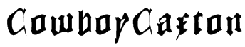 CowboyCaxton Font