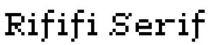 Rififi Serif Font