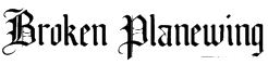 Broken Planewing Font