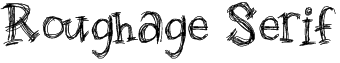Roughage Serif Font