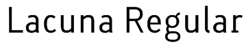 Lacuna Regular Font