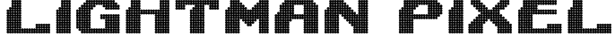 Lightman Pixel Font