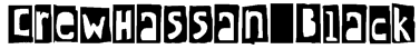 CrewHassan Black Font