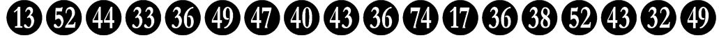 Numberpile-Regular Font