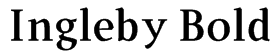 Ingleby Bold Font