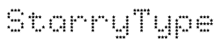 StarryType Font