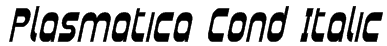 Plasmatica Cond Italic Font