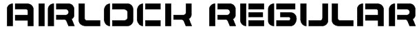 Airlock Regular Font