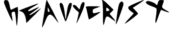 HEAVYCRIST Font
