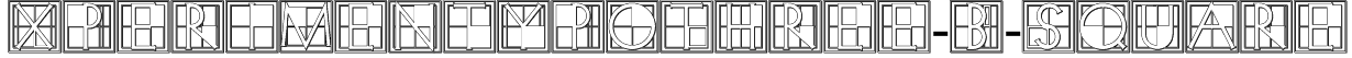 XperimentypoThree-B-Square Font