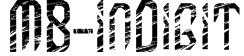 MB-InDigit Font