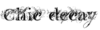 Chic decay Font