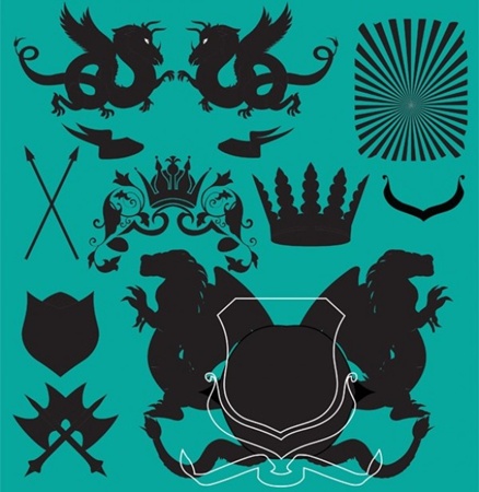 creative,design,download,elements,emblem,graphic,illustrator,new,original,set,vector,web,shield,detailed,interface,crest,silhouette,unique,vectors,quality,stylish,banners,fresh,high quality,ui elements,heraldry,hires,crowns,dragons,heraldic,crossed swords,winged lions vector