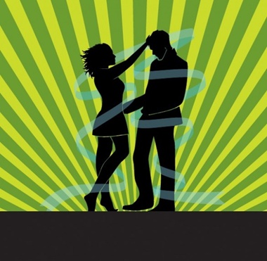 couple,creative,design,download,eps,graphic,green,illustration,illustrator,man,original,vector,web,woman,people,background,silhouette,unique,vectors,rays,quality,stylish,fresh,high quality,couple silhouette,lovers,radial vector