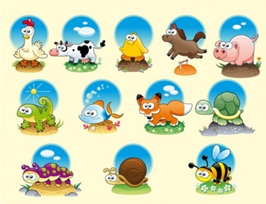 creative,cute,design,download,elements,eps,graphic,horse,illustrator,new,original,set,vector,web,chicken,turtle,fish,fox,pig,detailed,interface,animals,unique,vectors,bee,cow,quality,stylish,characters,worm,snail,fresh,high quality,ui elements,hires,cartoon animals,vector cartoon animals vector