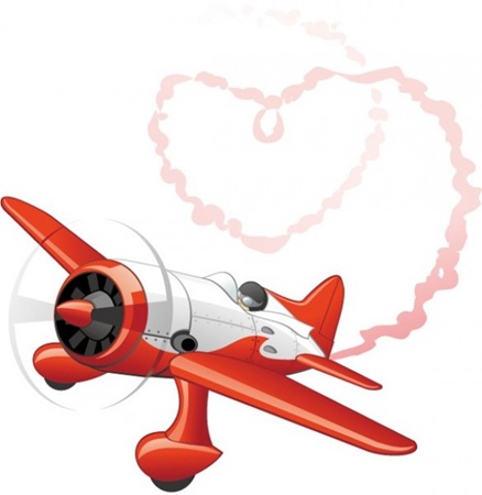 creative,design,download,graphic,heart,illustrator,love,original,plane,vector,web,airplane,valentine,unique,vectors,quality,stylish,fresh,high quality,heart smoke,red plane vector