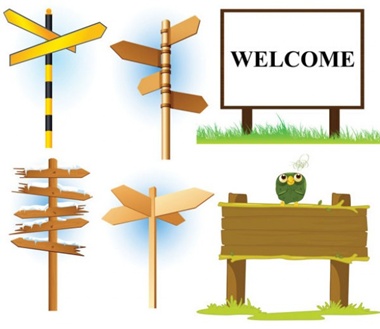 arrow,board,clean,photoshop,psd,twitter,vector,simple,owl,vectors,resources,signs,boards,billboards,bulletin,country side,signposts vector