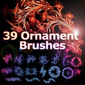 ornaments brush